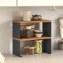 HANAH HOME Kuhinjska polica Malaga Black - slika 1