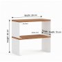 HANAH HOME Kuhinjska polica Malaga White - slika 3