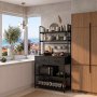 HANAH HOME Kuhinjska polica Frame Black - slika 2