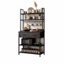 HANAH HOME Kuhinjska polica Frame Black - slika 3