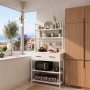 HANAH HOME Kuhinjska polica Frame White - slika 2