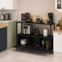 HANAH HOME Kuhinjski ormarić Brio Black - slika 2