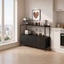 HANAH HOME Kuhinjski ormarić Brio Black - slika 1