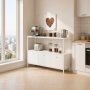 HANAH HOME Kuhinjski ormarić Brio White - slika 1