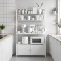 HANAH HOME Kuhinjski ormarić Sento White - slika 1