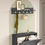 HANAH HOME Čiviluk Leon Anthracite - slika 2