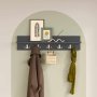 HANAH HOME Čiviluk Leon Anthracite - slika 3