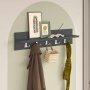 HANAH HOME Čiviluk Leon Anthracite - slika 1