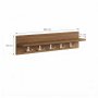 HANAH HOME Čiviluk Leon Walnut - slika 5