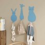 HANAH HOME Čiviluk Animal Kingdom Blue - slika 3
