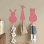 HANAH HOME Čiviluk Animal Kingdom Pink - slika 2