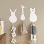 HANAH HOME Čiviluk Animal Kingdom White - slika 2