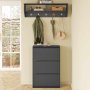 HANAH HOME Čiviluk Vigo Anthracite - slika 4