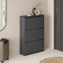 HANAH HOME Cipelarnik Bilbao Anthracite - slika 1