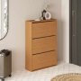 HANAH HOME Cipelarnik Bilbao Walnut - slika 1