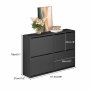 HANAH HOME Cipelarnik Toledo Anthracite - slika 5