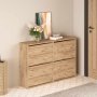 HANAH HOME Cipelarnik Toledo Walnut - slika 1