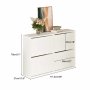 HANAH HOME Cipelarnik Toledo White - slika 5