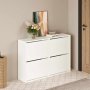 HANAH HOME Cipelarnik Toledo White - slika 1