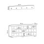HANAH HOME Cipelarnik Talu Anthracite - slika 5