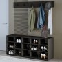 HANAH HOME Cipelarnik Talu Anthracite - slika 1