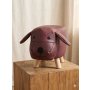 HANAH HOME Dečija stolica Dog Burgundy - slika 2