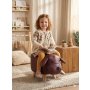 HANAH HOME Dečija stolica Dog Burgundy - slika 1