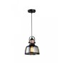 BBLINK RUSTIK 93 VISILICA 1*E27 BLACK/COPER/COGNAC GLASS - slika 1