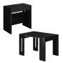HANAH HOME Konzolni sto Nivo Black Wood - slika 5