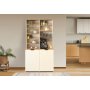 HANAH HOME Coffee štand sa 2 stolice Flexa Oak Cream - slika 2
