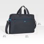RIVACASE 8057 Black 16'' Torba za laptop - slika 4