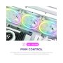 NZXT F140RGB Core 140mm ventilator beli (RF-D14SF-W1) - slika 5