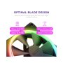 NZXT F140RGB Core 140mm ventilator crni (RF-D14SF-B1) - slika 3