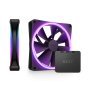 NZXT F140 RGB Duo Twin Pack 140mm ventilator crni (RF-D14DF-B1) - slika 1