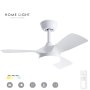 HOME LIGHT FD220 Bryce Plafonski ventilator beli - slika 1