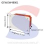 GEWISS GW48001 razvodna i priključna kutija - za zidove od opeke - dimenzije 92k92k45 - bela poklopac ral9016 - slika 2