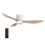 PROSTO Plafonski vent.ilator 132cm, 3 elise, LED svetlo CFH5205L-3/40WH - slika 1