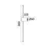BRAYTRON Zlatna zidna LED lampa 16W BH07-04106 - slika 4