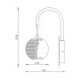 BRAYTRON Zidna lampa 1xG9 BV01-00014 - slika 4