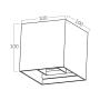 BRAYTRON Zidna lampa 1xG9 BG38-03400 - slika 4