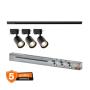 OSRAM ELEMENTAL crni set šina+3 lampe - slika 1