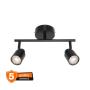 OSRAM PRIMAL crna spot lampa 2xGU10 - slika 1