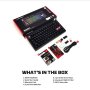FANTECH Tastatura Mehanicka Gaming MK921 Maxfit 8 Wireless black brown switch - slika 3