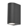 BRAYTRON Siva zidna lampa 2xGU10 BG32-00222 - slika 1