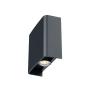 BRAYTRON CRna zidna CCT LED lampa 2x1W BG38-03182 - slika 1