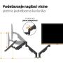 PROSTO Stoni nosač za dva monitora 17'' do 32'' - slika 2