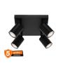 OSRAM Crna spot lampa 4xGU10 4099854587580E - slika 1