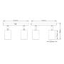 OSRAM Bela spot lampa 4xGU10 4099854587696E - slika 3