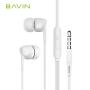 Bavin Slušalice 3,5mm 1,2m bela - HX851 - slika 1