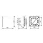 BOSCH 1500 W 100 Ventilator za kupatilo - slika 3